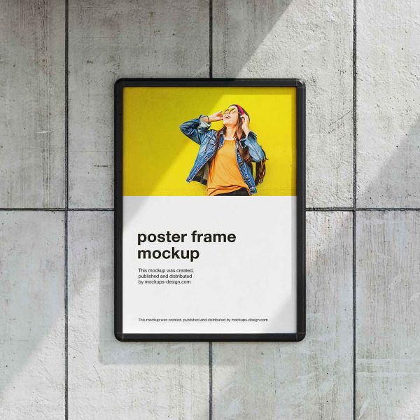 Street-Poster-Frame-Mockup Street-Poster-Frame-Mockup